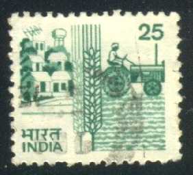 India #840B Wheat Farming; Used