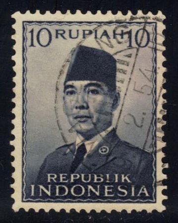 Indonesia #395 Pres. Sukarno; Used