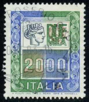 Italy #1292 Italia; Used