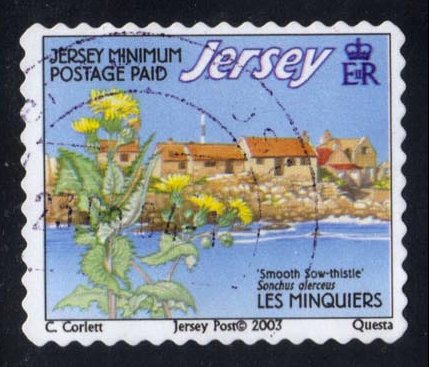Jersey #1092b Les Minquiers Reef; Used