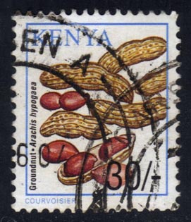 Kenya #757 Peanuts; Used