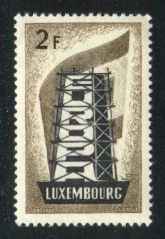 Luxembourg #318 Europa-Rebuilding Europe; Unused