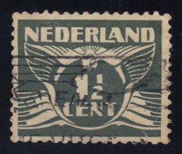 Netherlands #167 Gull; Used