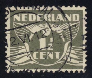 Netherlands #167 Gull; Used