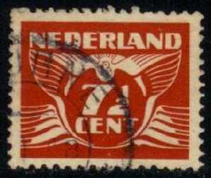 Netherlands #243E Gull; Used