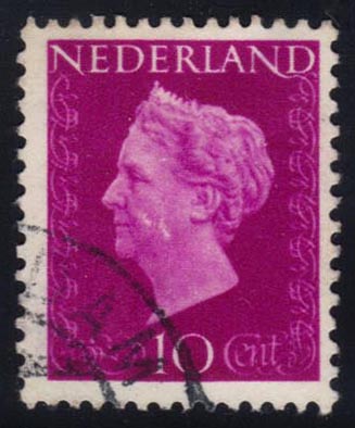 Netherlands #289 Queen Wilhelmina; Used