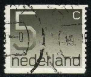 Netherlands #546 Numeral; Used