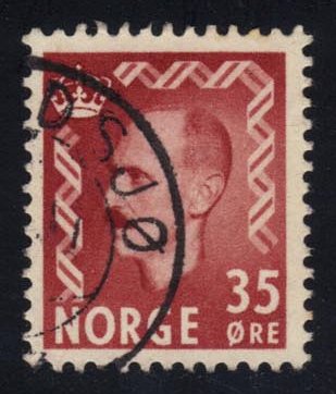 Norway #312 King Haakon VII; Used