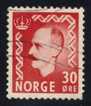 Norway #323 King Haakon VII; Used