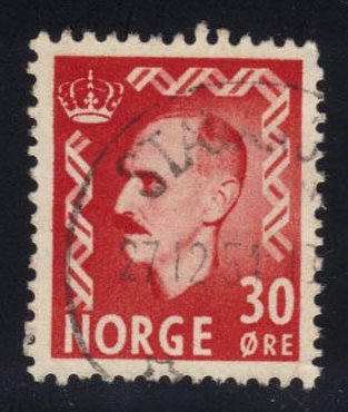 Norway #323 King Haakon VII; Used