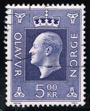 Norway #540 King Olav V; Used