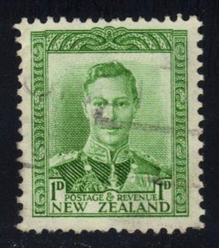 New Zealand #227A King George VI; Used