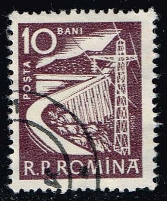 Romania #1351 Dam; CTO