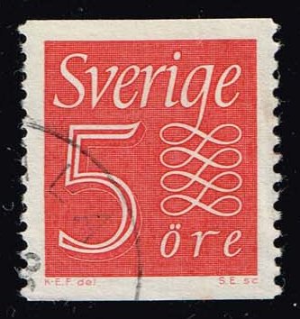 Sweden #503 Numeral; Used