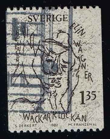 Sweden #1407 Elin Wagner; Used