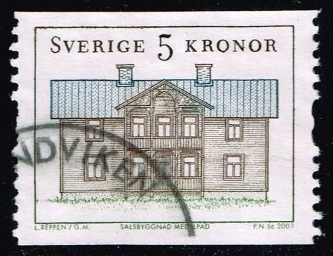 Sweden #2459 Medalpad House; Used