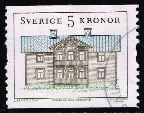 Sweden #2459 Medalpad House; Used