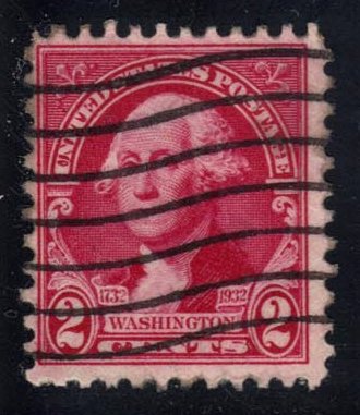 US #707 Washington Bicentennial; Used