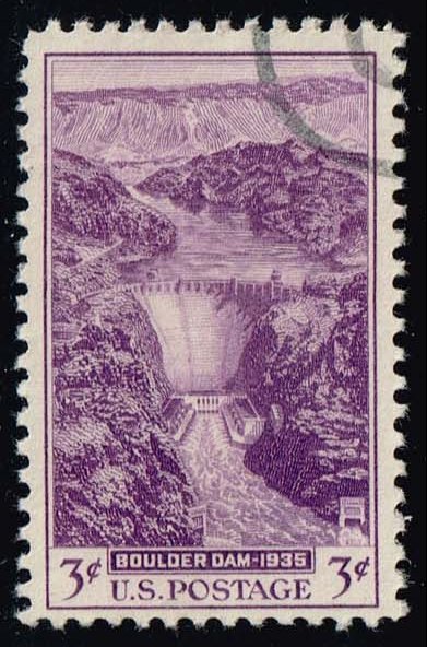 US #774 Boulder (Hoover) Dam; Used