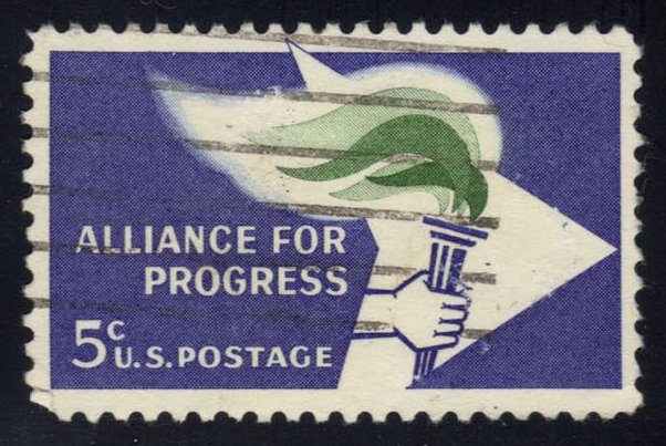 US #1234 Alliance for Progress; Used