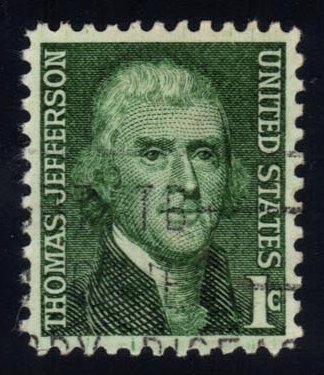 US #1278 Thomas Jefferson; Used