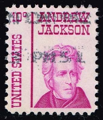 US #1286 Andrew Jackson; Used - Click Image to Close