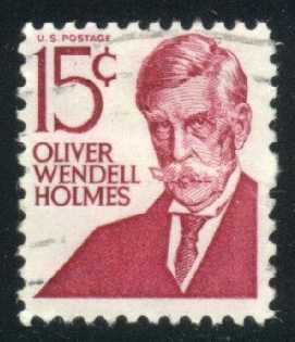 US #1288 Oliver Wendell Holmes; Used - Click Image to Close