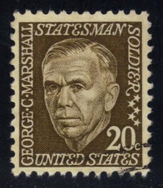 US #1289 George Marshall; Used