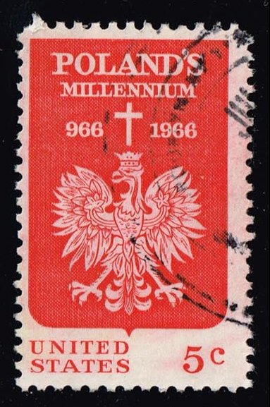 US #1313 Polish Millenium; Used