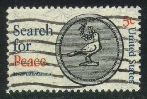 US #1326 Search for Peace; Used