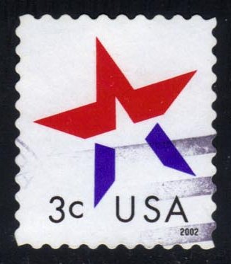 US #3614 Star; Used