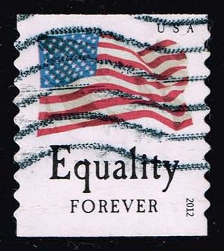 US #4633 Flag and 'Equality'; Used