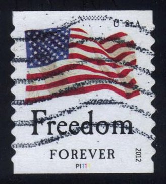 US #4635 Flag and Freedom PNC Single; Used