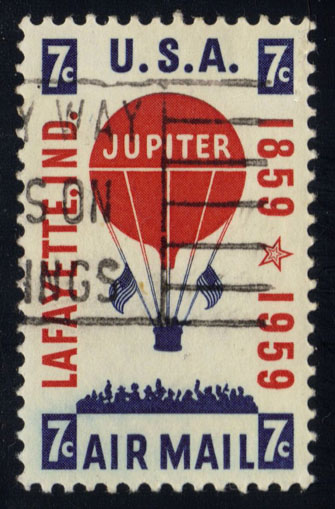 US #C54 Balloon Jupiter; Used