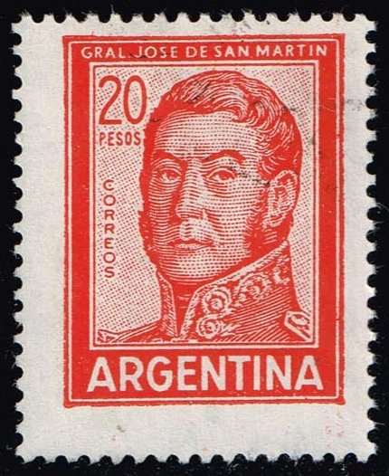 Argentina #698A Jose de San Martin; Used
