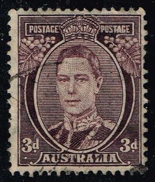 Australia #183A King George VI; Used