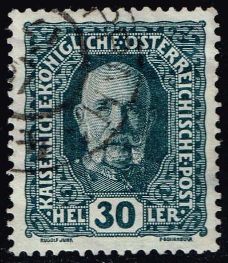 Austria #153 Franz Josef; Used