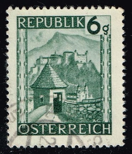 Austria #458 Hohensalzburg; Used