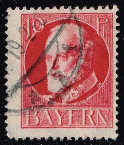 Germany-Bavaria #99 King Ludwig III; Used