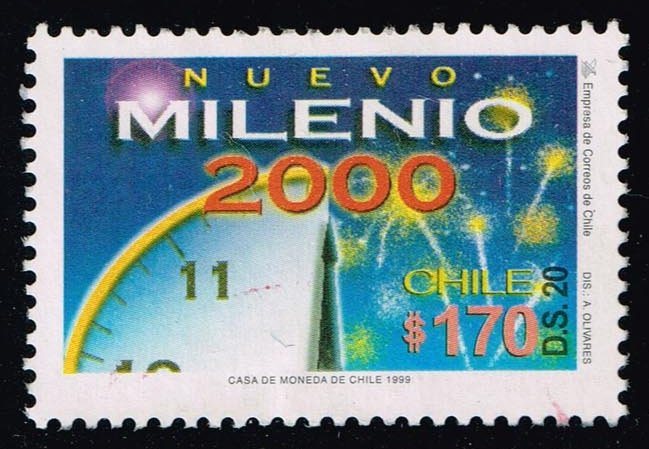 Chile #1310 New Millenium; Used
