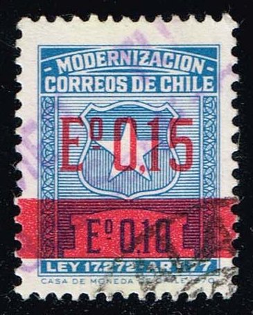 Chile #RA5 Postal Tax; Used