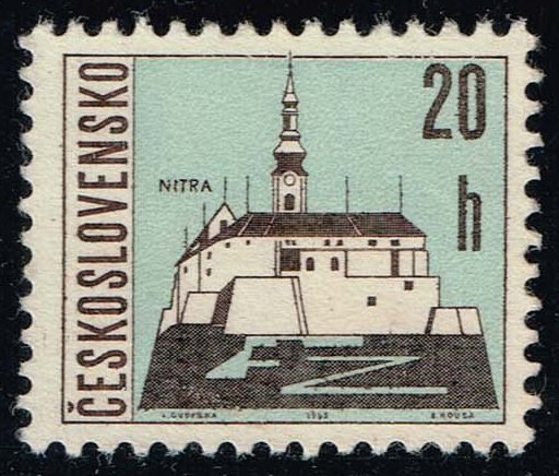 Czechoslovakia #1347 Nitra; CTO