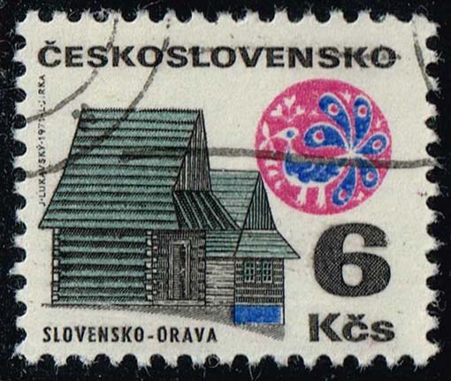 Czechoslovakia #1739 Cottage in Orava; CTO