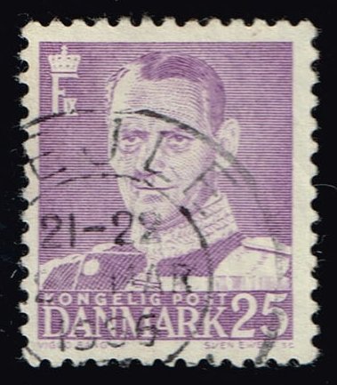 Denmark #354 King Frederik IX; Used