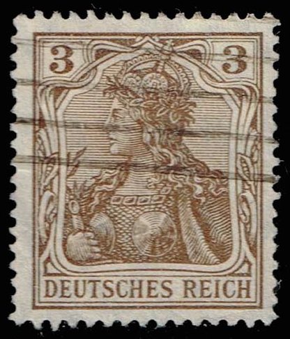 Germany #81 Germania; Used