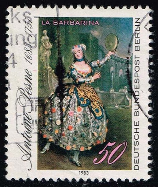Germany #9N485 Portrait of Barbara Campanini; Used
