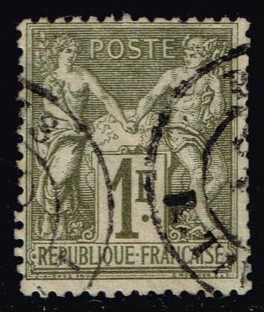 France #76 Peace and Commerce; Used