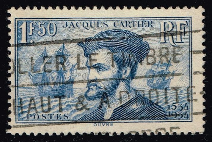 France #297 Jacques Cartier; Used