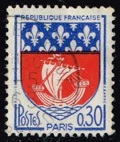 France #1905 Arms of Paris; Used