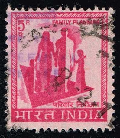 India #RA2 Refugee Relief - Postal Tax; Used
